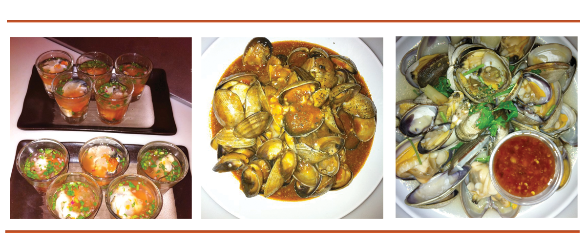 Oysters, Mussels, and Clams oh my!